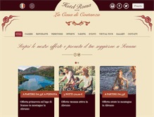 Tablet Screenshot of hotelromascanno.com